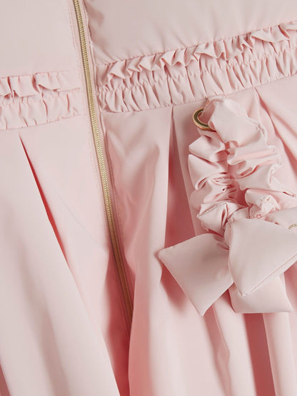 River Island Pink Skirt Padded Coat