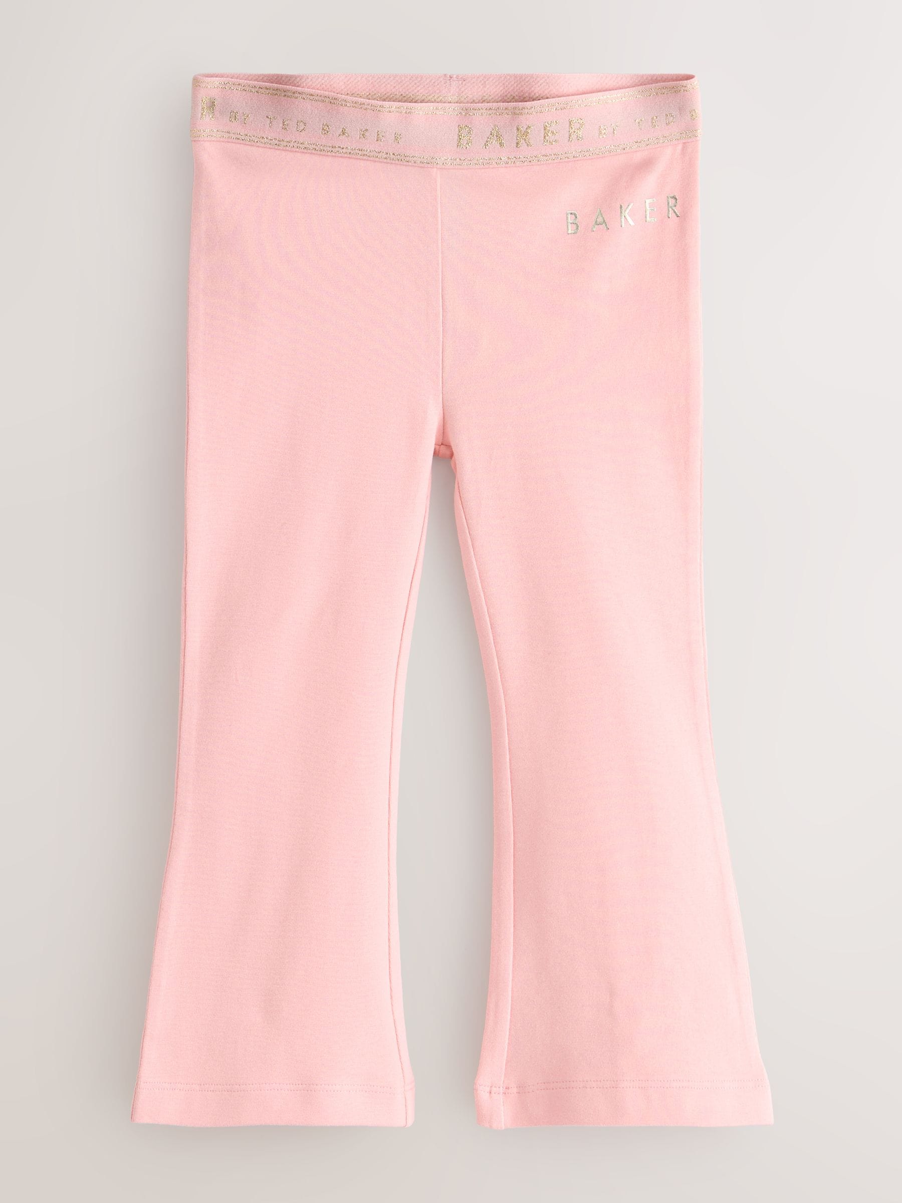 Baker by Ted Baker 2 Pack Pink Flares Leggings image 2