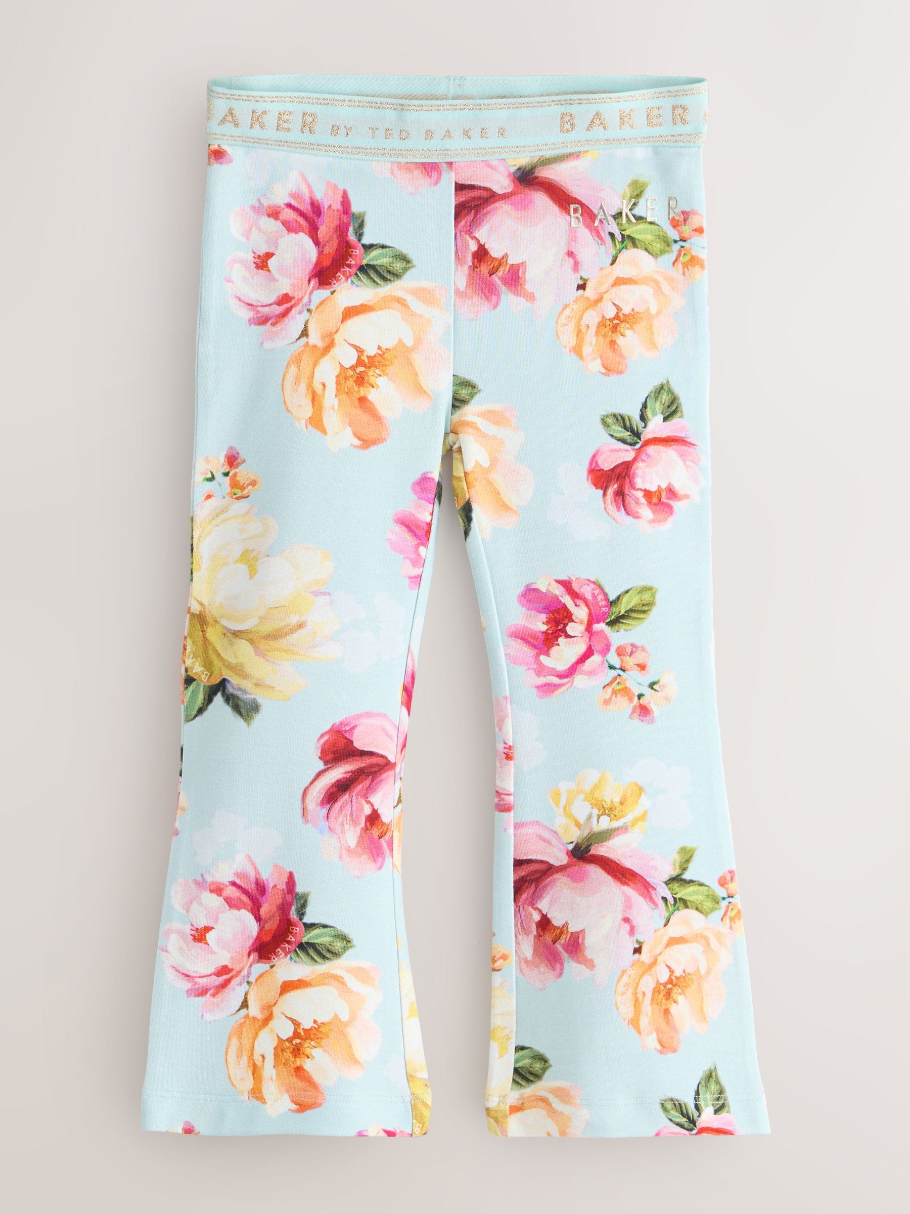 Baker by Ted Baker 2 Pack Pink Flares Leggings image 3