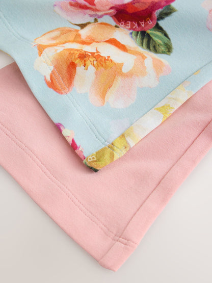 Baker by Ted Baker 2 Pack Pink Flares Leggings image 5