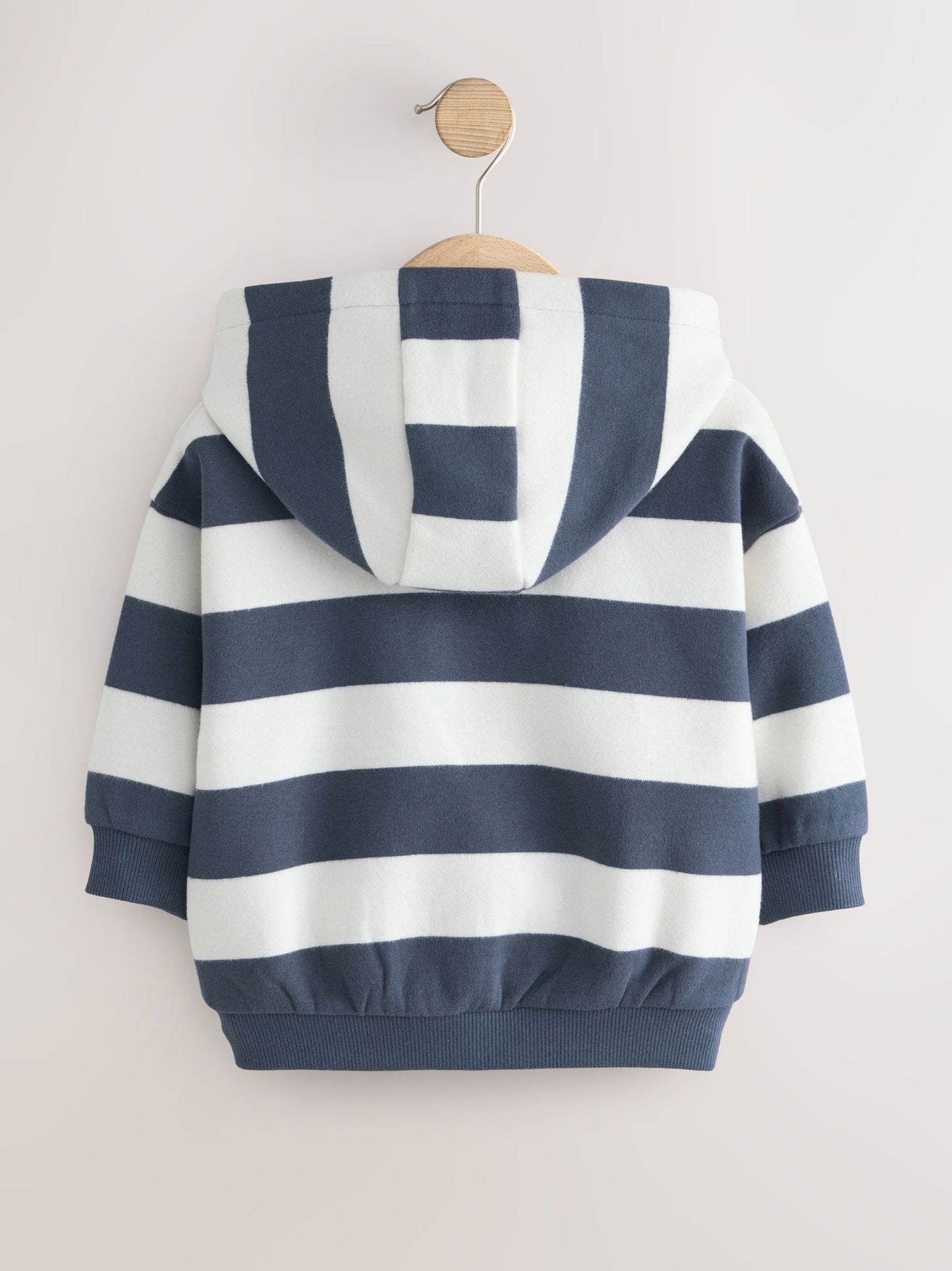 Dsiney Kidz - White/Blue Stripe Zip Thru Hoodie (3mths-7yrs) image 6