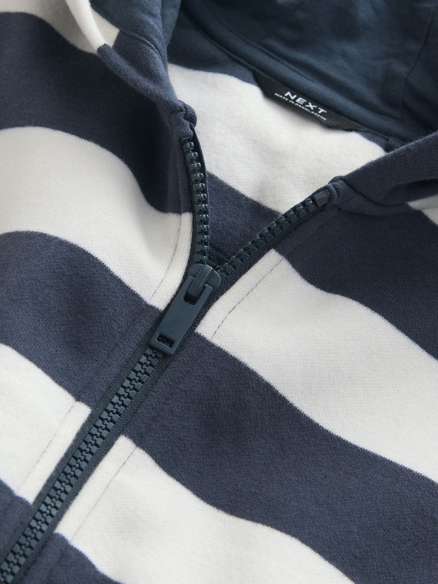 Dsiney Kidz - White/Blue Stripe Zip Thru Hoodie (3mths-7yrs) image 7