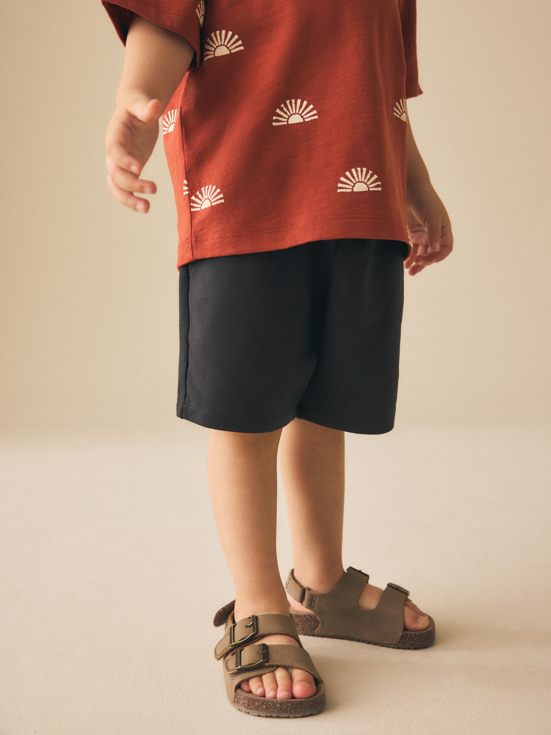 Dsiney Kidz - Charcoal Grey Jersey Shorts (3mths-7yrs) image 1