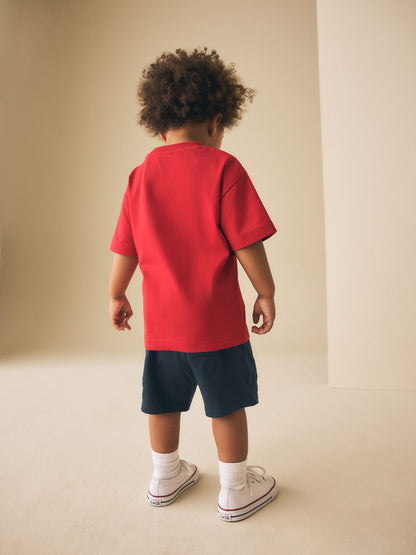 Dsiney Kidz - Navy Blue Jersey Shorts (3mths-7yrs) image 3