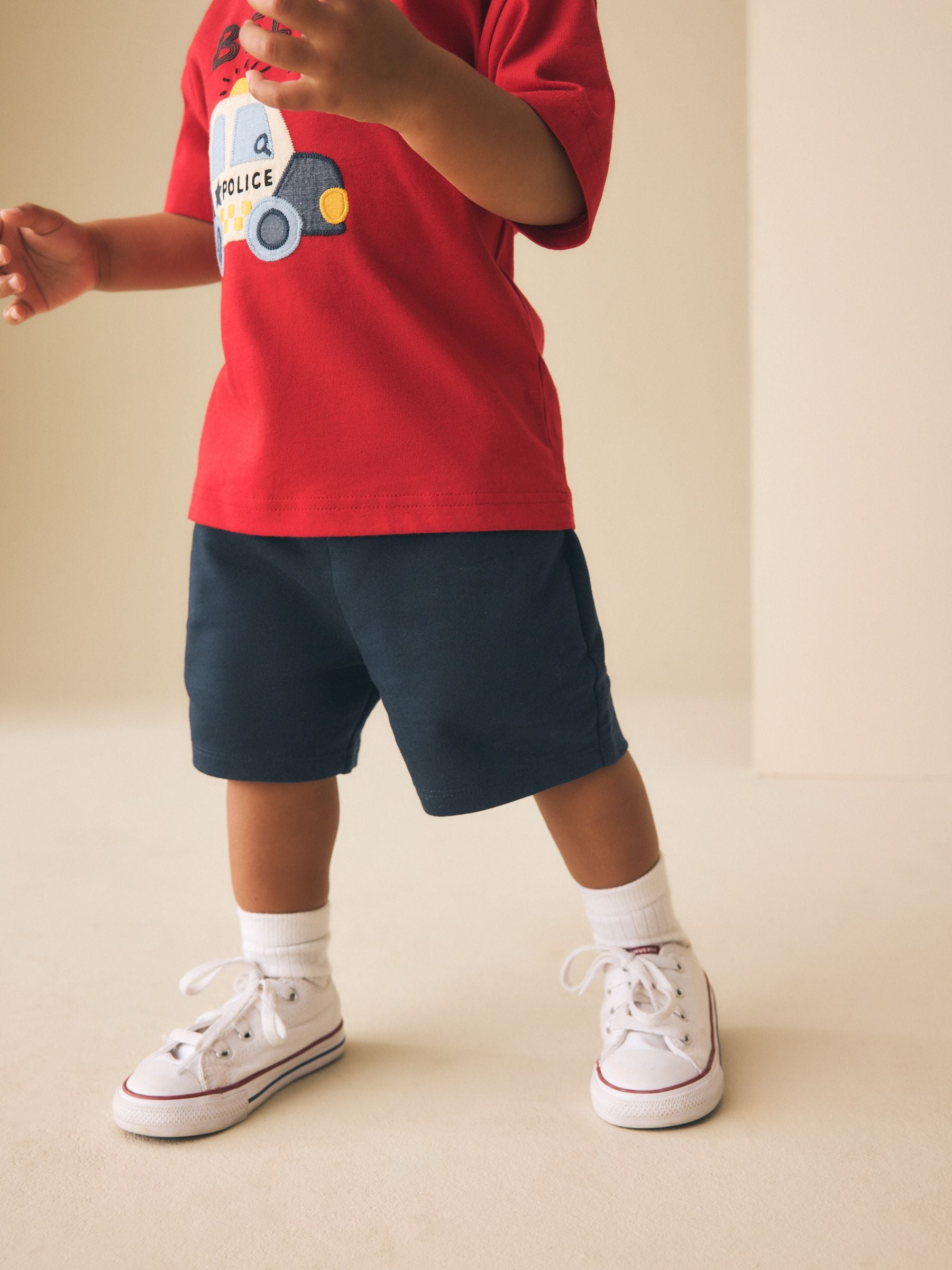 Dsiney Kidz - Navy Blue Jersey Shorts (3mths-7yrs) image 1