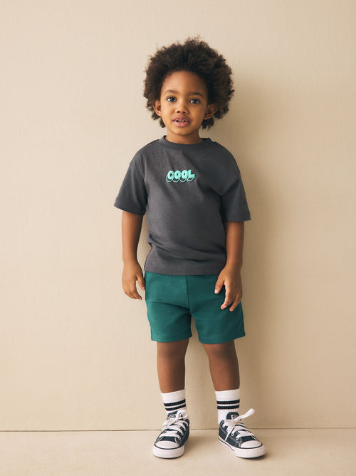 Green Jersey Shorts (3mths-7yrs) image 1