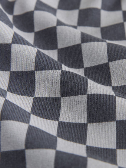 Dsiney Kidz - Charcoal Checkerboard Jersey Shorts (3mths-7yrs) image 6