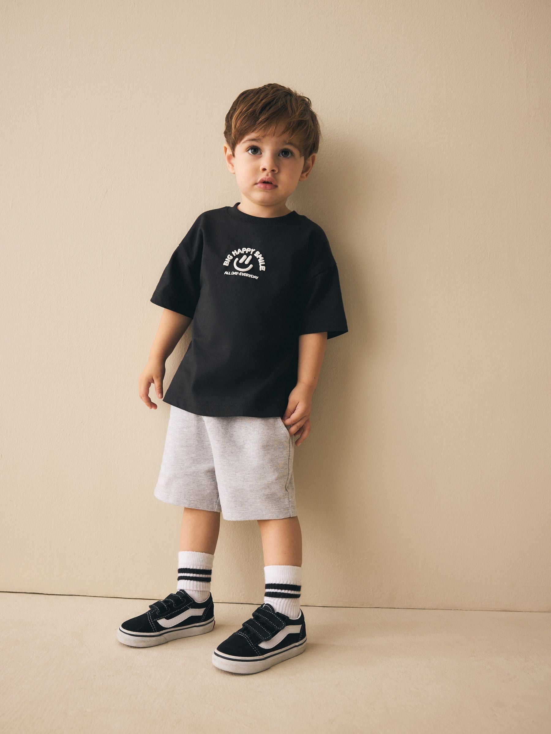 Dsiney Kidz - Grey Marl Jersey Shorts (3mths-7yrs) image 2