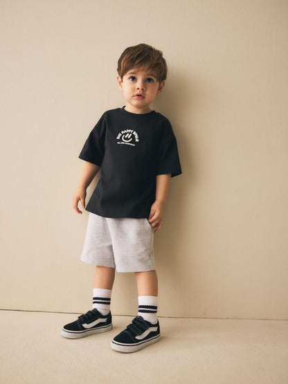 Dsiney Kidz - Grey Marl Jersey Shorts (3mths-7yrs) image 2