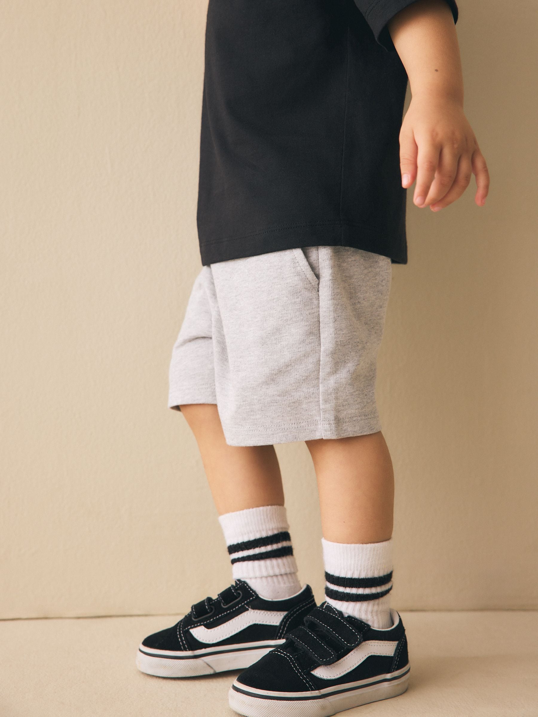 Dsiney Kidz - Grey Marl Jersey Shorts (3mths-7yrs) image 4