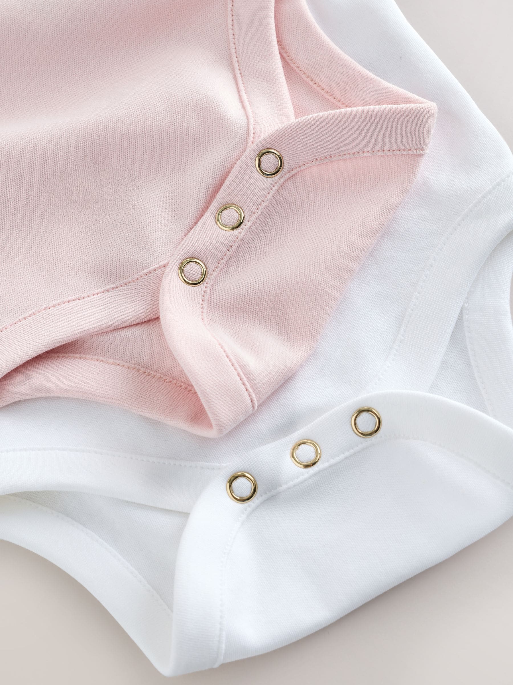 Baker by Ted Baker 2 Pack White/Pink Frill Bodysuits image 6
