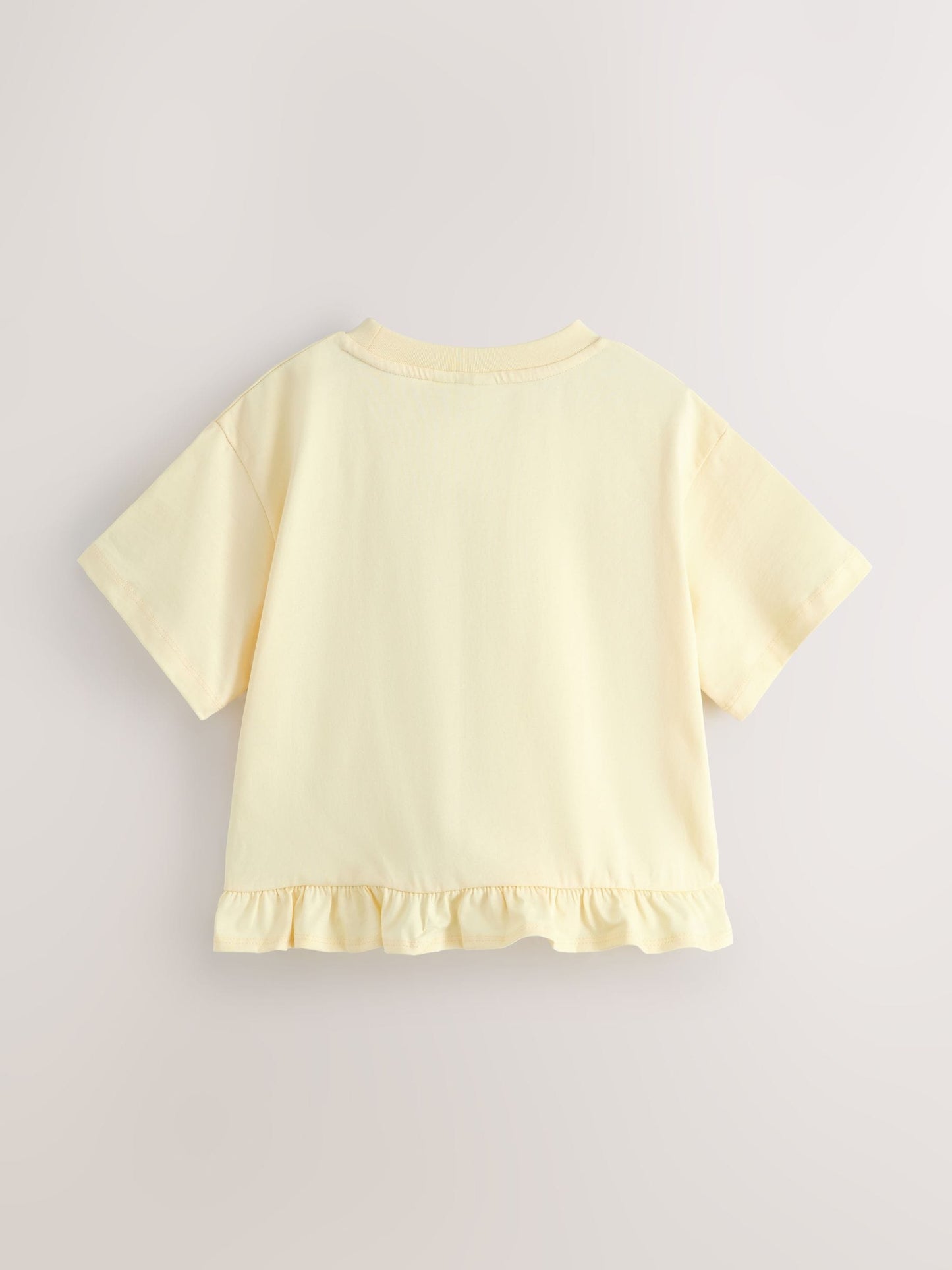 Dsiney Kidz - Baker by Ted Baker 3 Pack Boxy Fit Frill Graphic Printed T-Shirts image 5