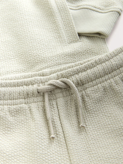 Sage Green Jersey Bomber and Shorts Set (3mths-7yrs) image 8