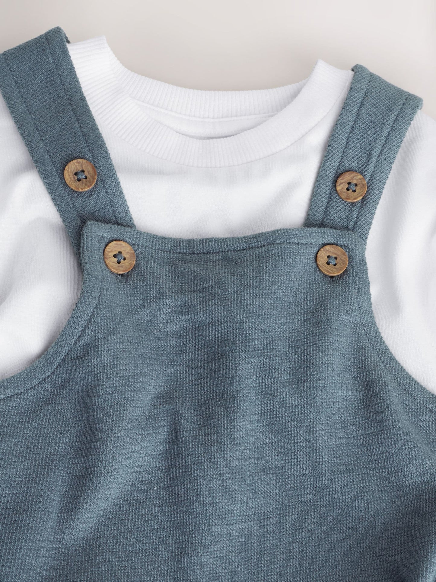 Blue Dungarees and T-Shirt Set (3mths-7yrs) image 7