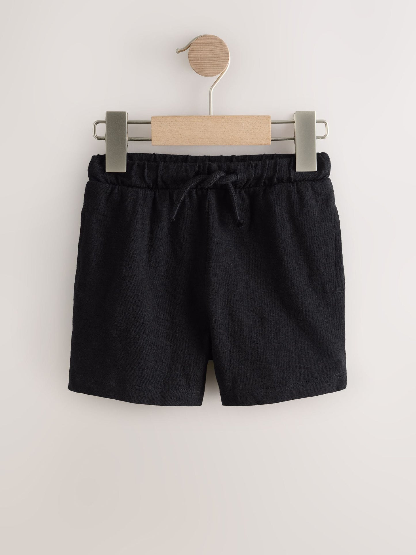 Dsiney Kidz - Black/Grey/Navy Blue Textured Shorts 3 Pack (3mths-7yrs) image 2