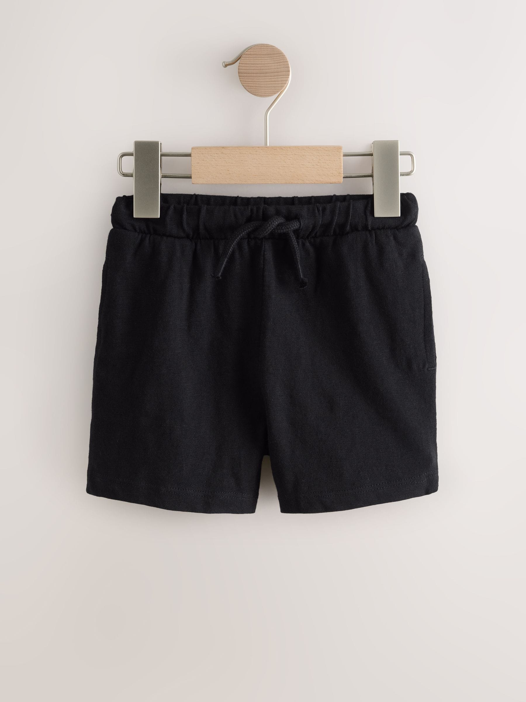 Dsiney Kidz - Black/Grey/Navy Blue Textured Shorts 3 Pack (3mths-7yrs) image 2