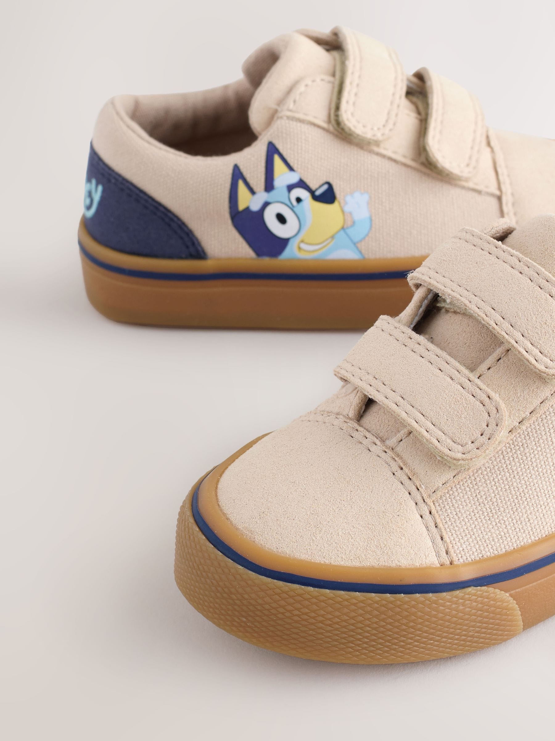 Neutral Bluey Touch Fastening Trainers image 5