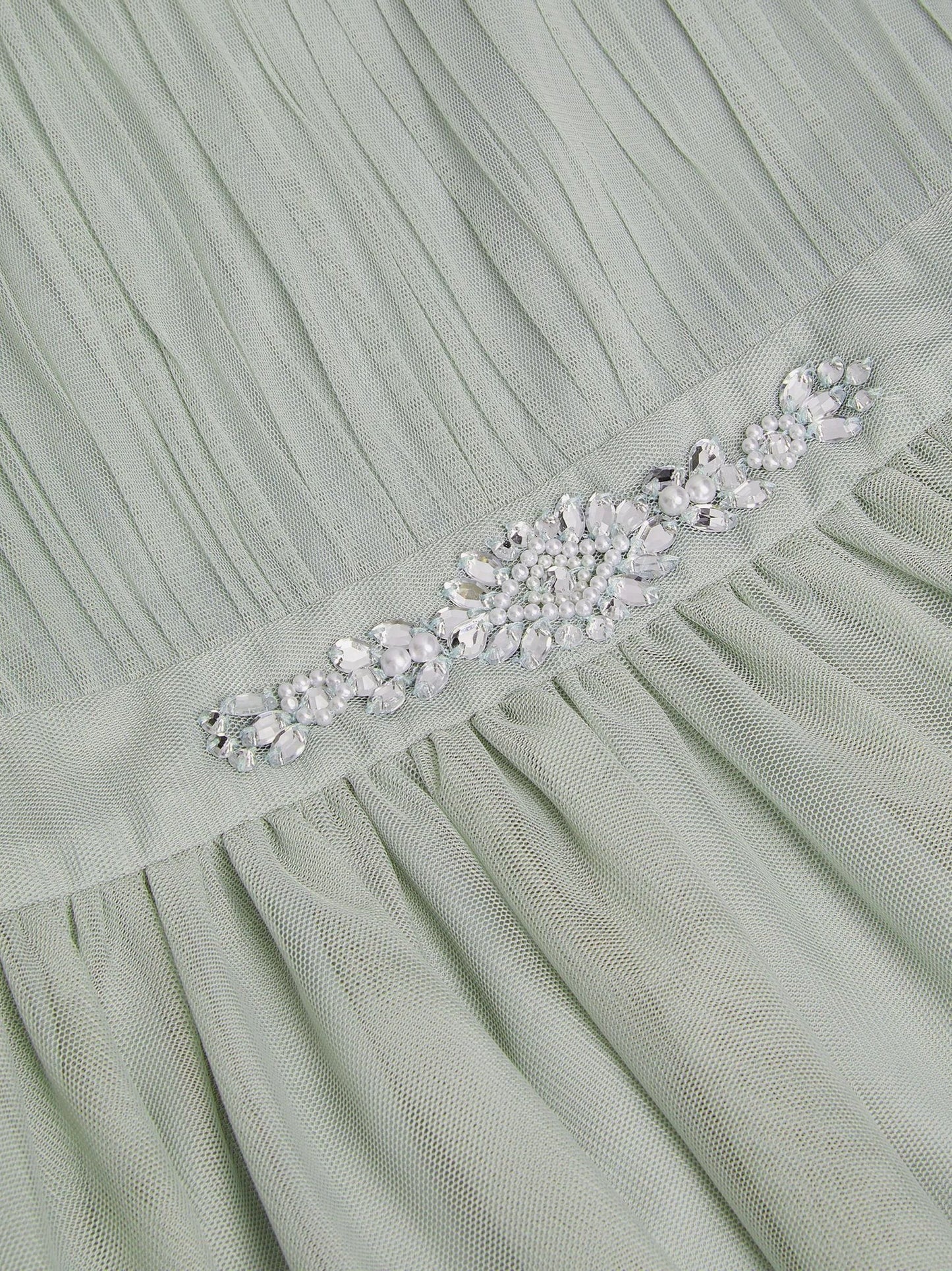 Monsoon Green Penelope Belt Dress image 3