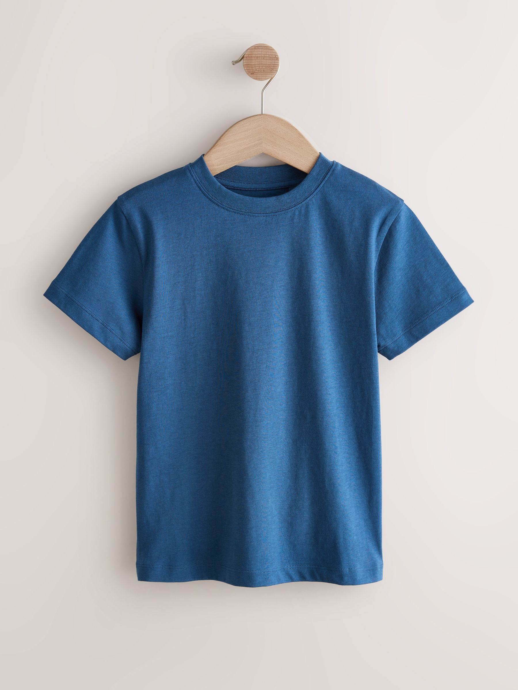 Dsiney Kidz - Black/Green/Blue/White/Rust/Grey Regular Fit Short Sleeve T-Shirts 8 Pack (3-16yrs) image 5