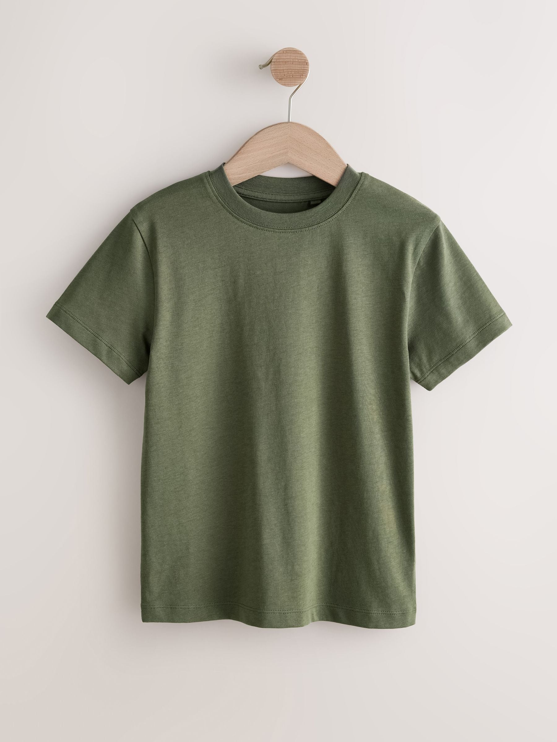 Dsiney Kidz - Black/Green/Blue/White/Rust/Grey Regular Fit Short Sleeve T-Shirts 8 Pack (3-16yrs) image 7