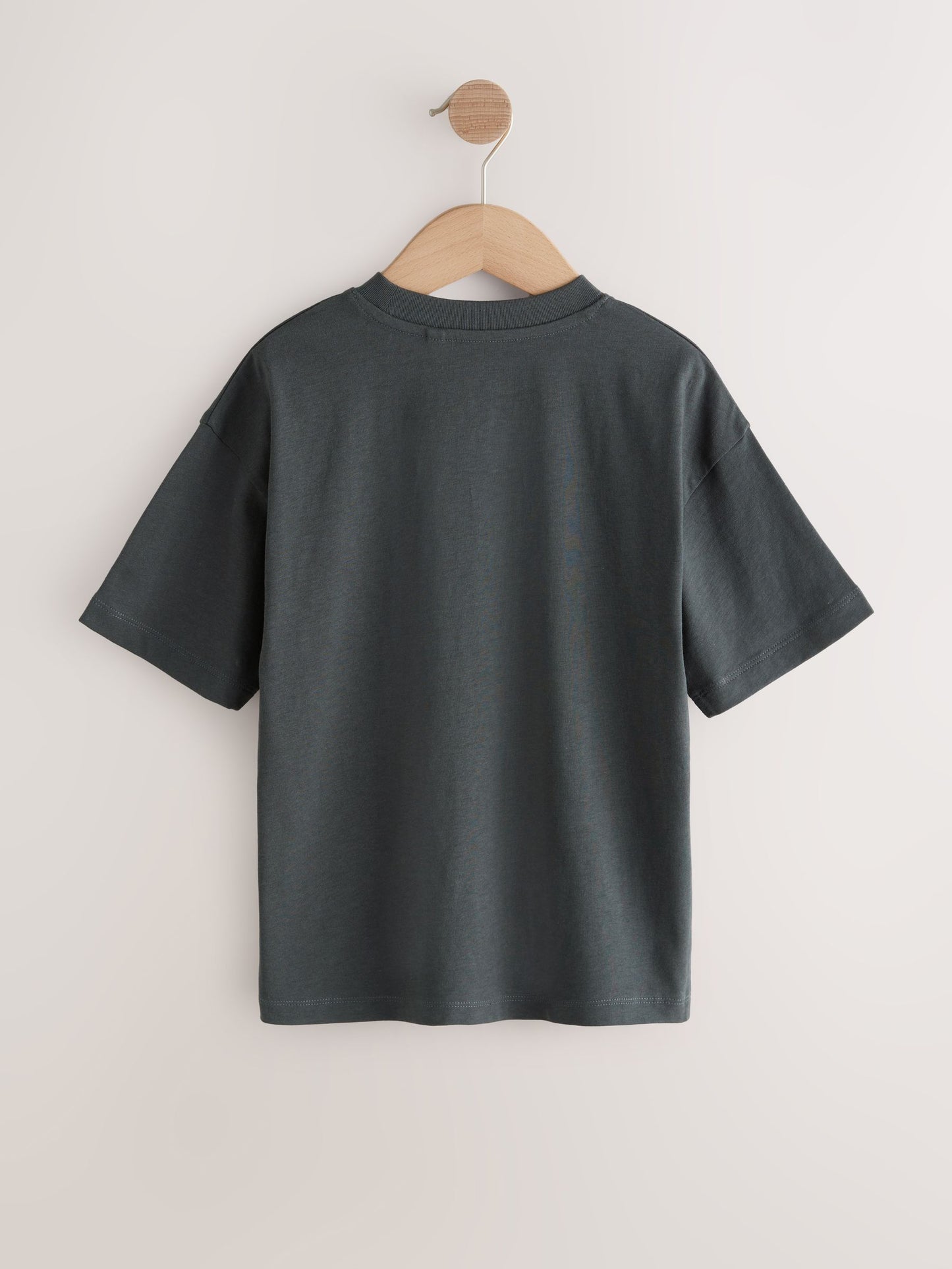 Dsiney Kidz - Navy/Mid Blue/Charcoal/Light Blue Relaxed Fit Short Sleeves T-Shirts 4 Pack (3-16yrs) image 6