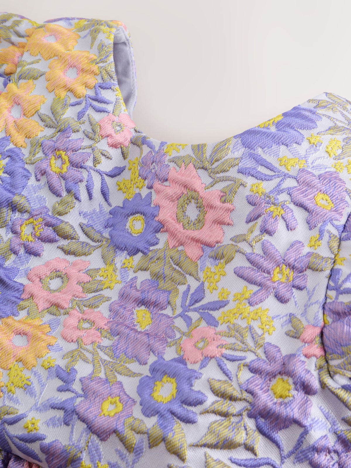 Purple Floral Jacquard Prom Dress (3mths-8yrs) - image 5