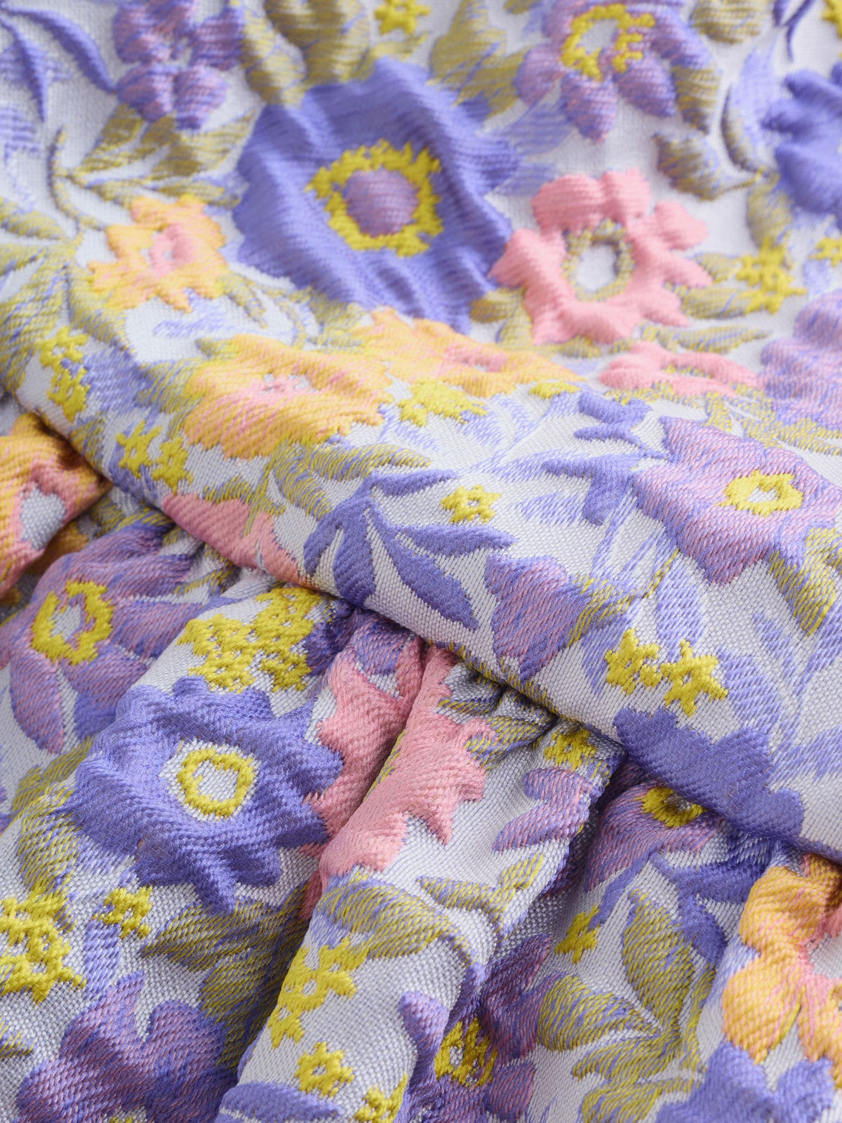 Purple Floral Jacquard Prom Dress (3mths-8yrs) - image 7