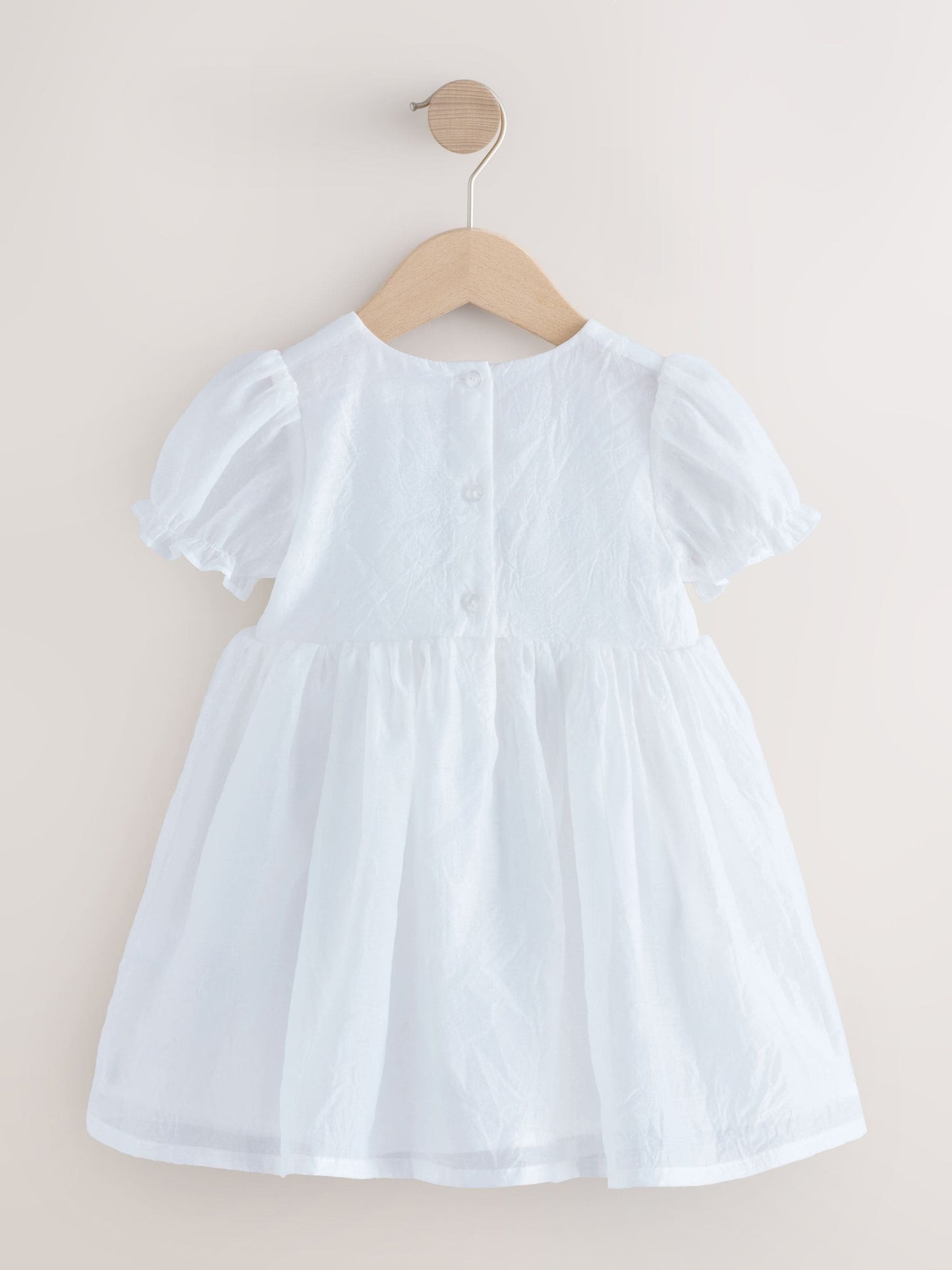 White Flower Corsage Dress (3mths-8yrs) image 5
