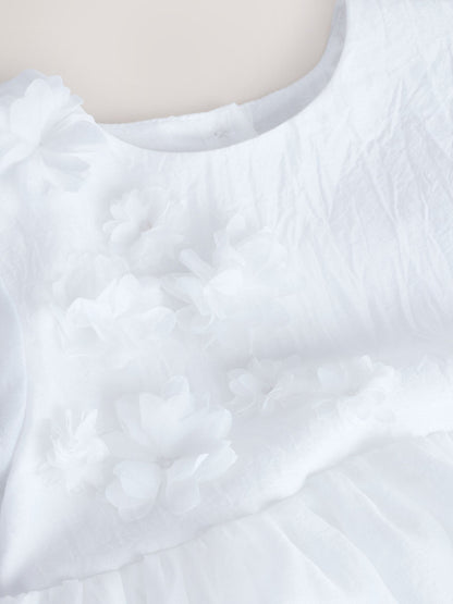 White Flower Corsage Dress (3mths-8yrs) image 7