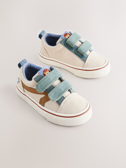 Neutral Standard Fit (F) Touch Fastening Trainers image 1