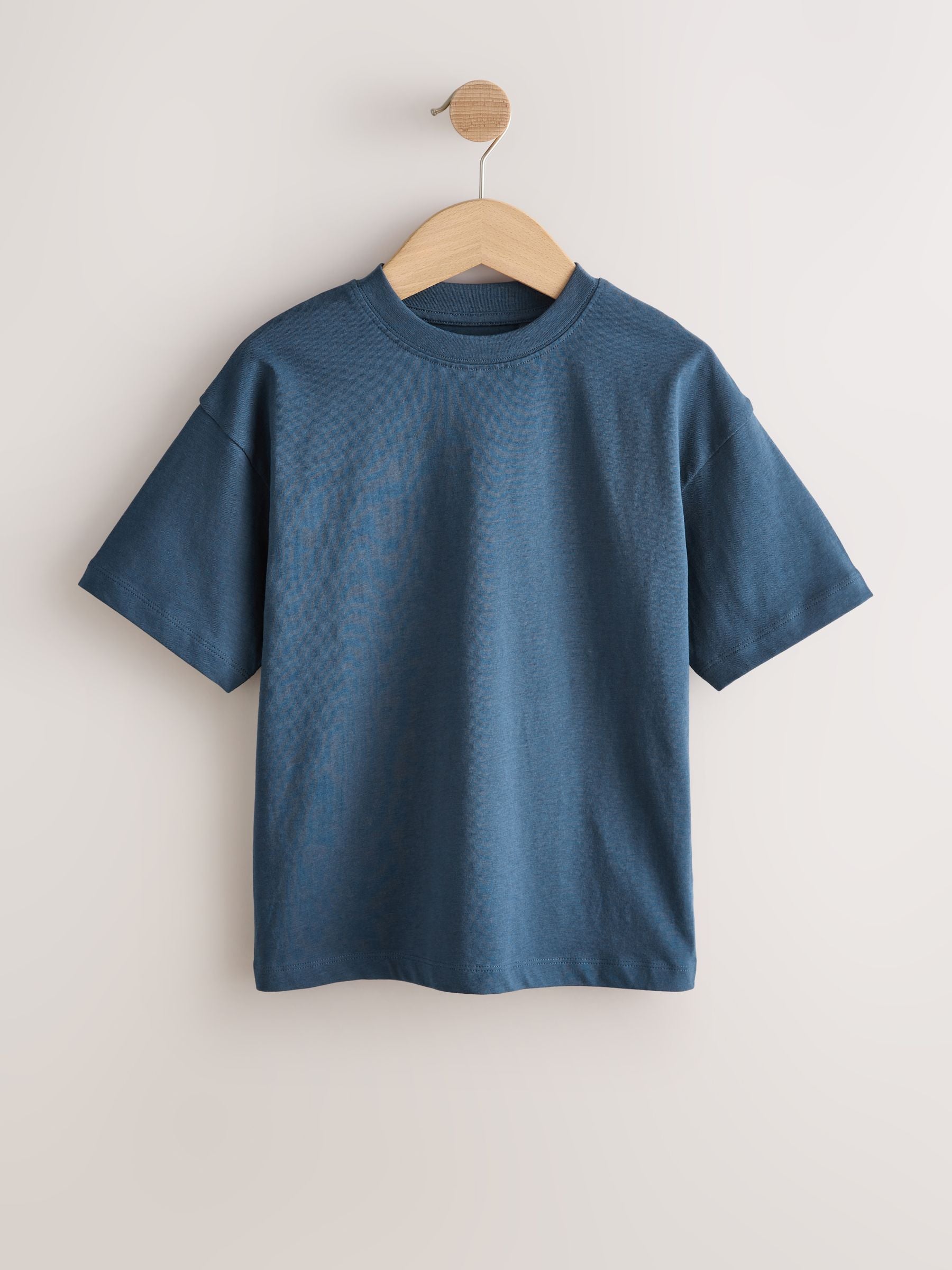 Dsiney Kidz - White/Navy/Green/Orange Relaxed Fit Short Sleeves T-Shirts 4 Pack (3-16yrs) image 2
