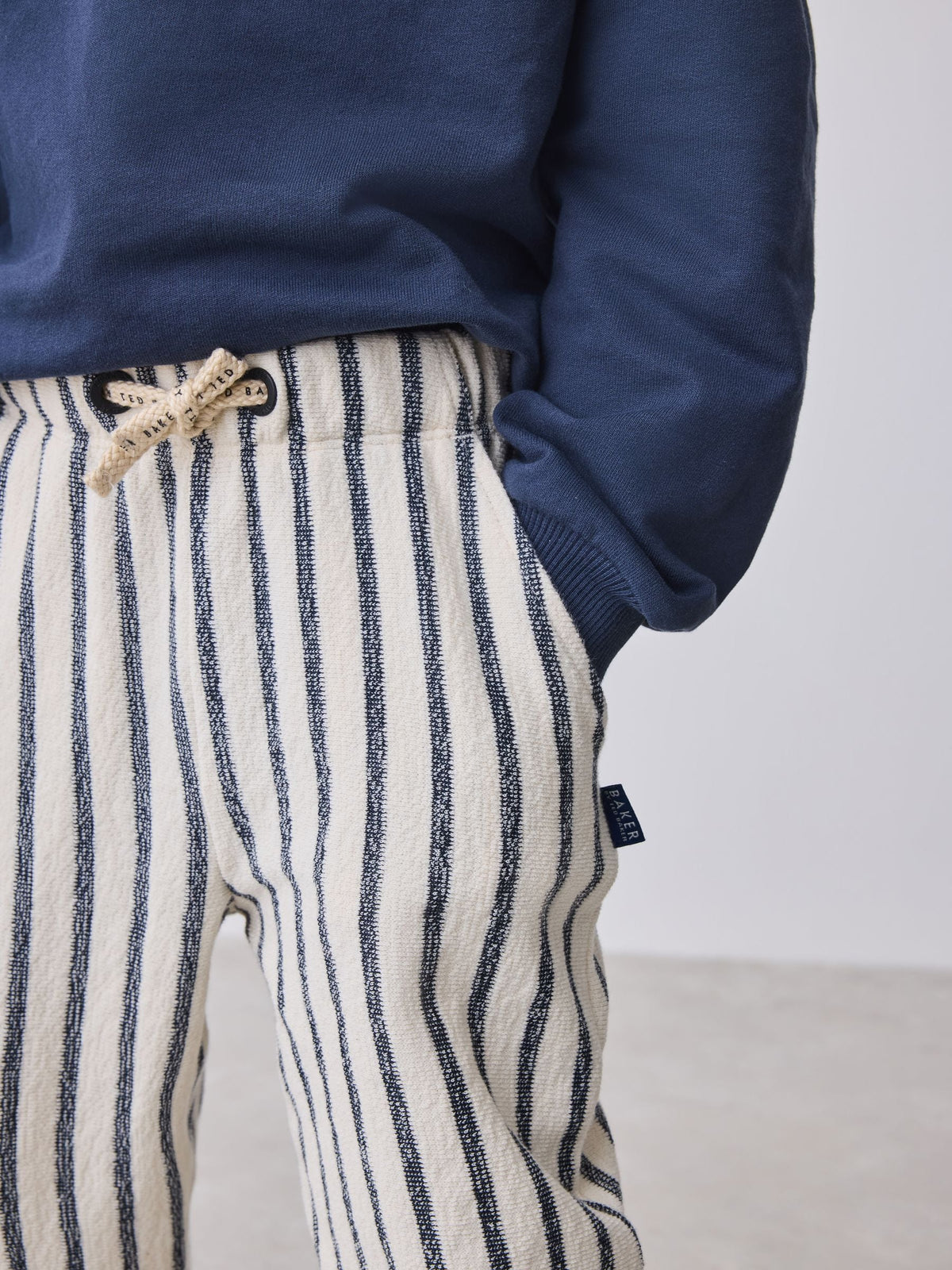 Dsiney Kidz - Baker by Ted Baker Sweatshirt and Striped Trousers Set image 4