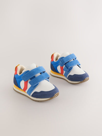 Colourblock Standard Fit (F) Two Strap Touch Fastening Trainers image 5