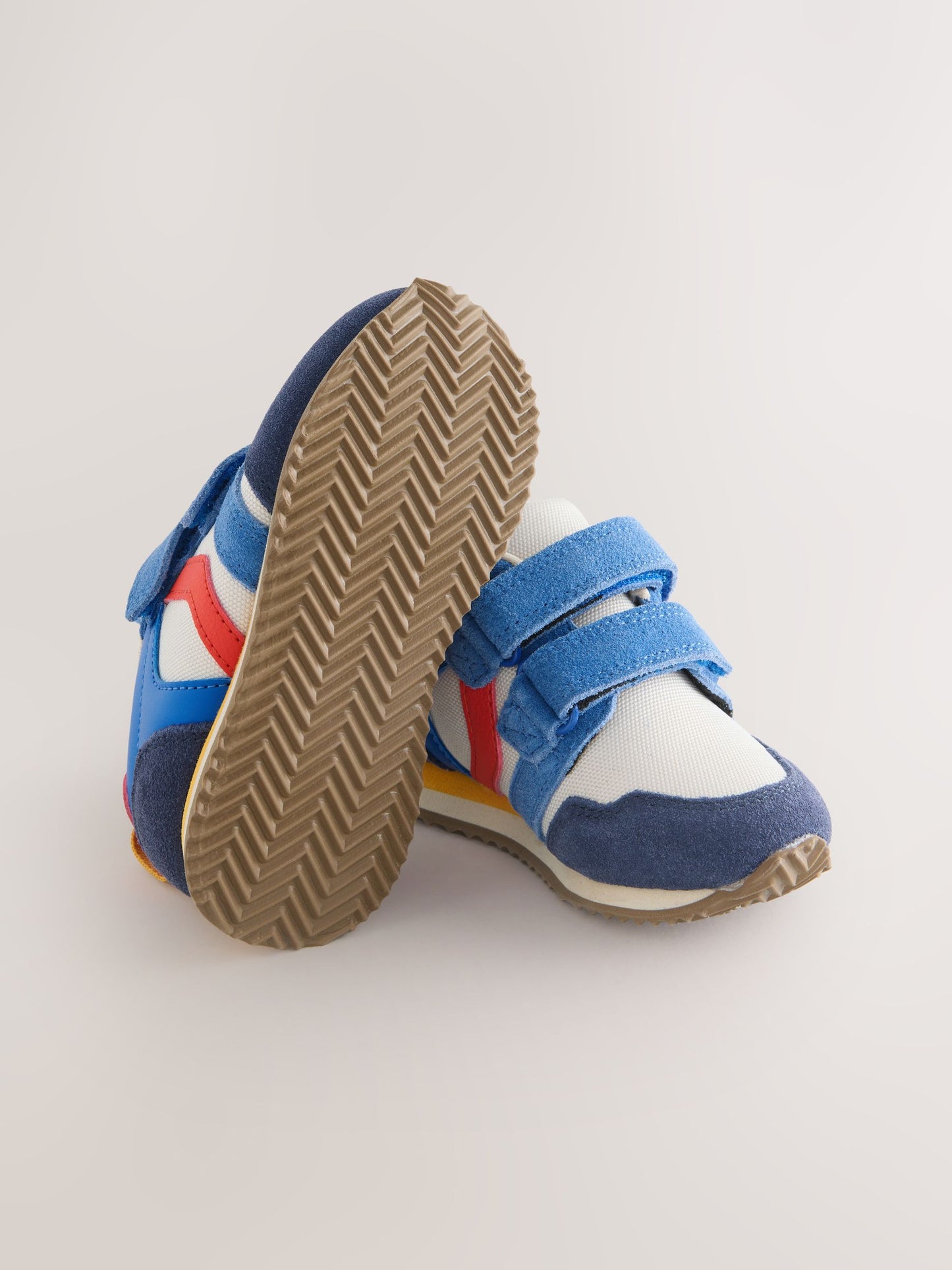 Colourblock Standard Fit (F) Two Strap Touch Fastening Trainers image 9