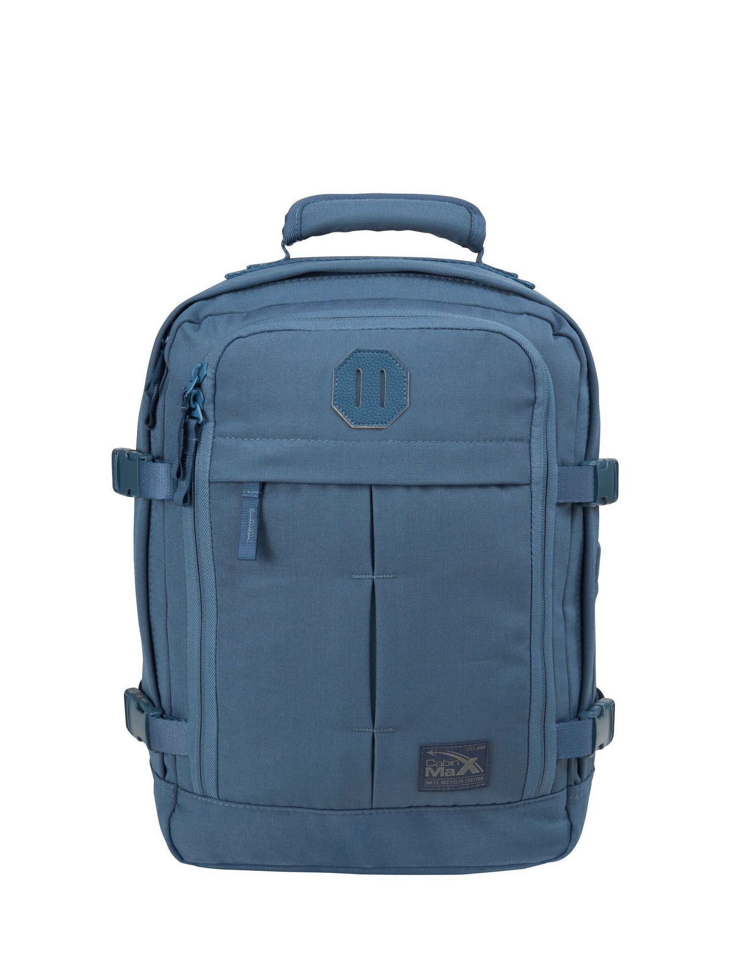 Cabin Max Blue Chrome Metz Underseat Personal Item Backpack Hand Luggage image 1