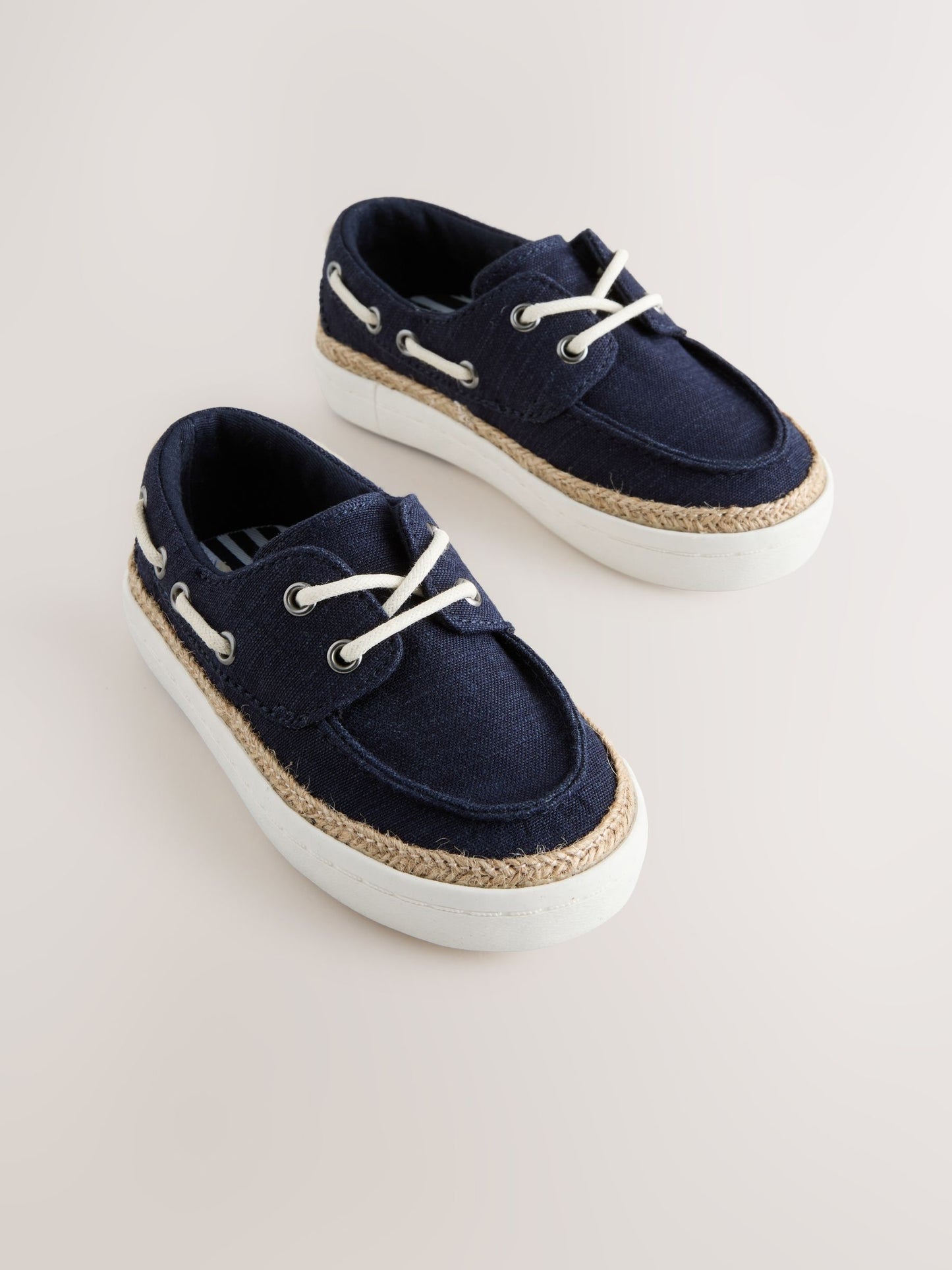 Navy Boat Shoes image 2