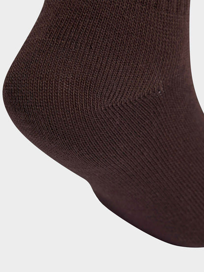adidas Originals Dark Brown 3 Pack Ankle Socks image 4