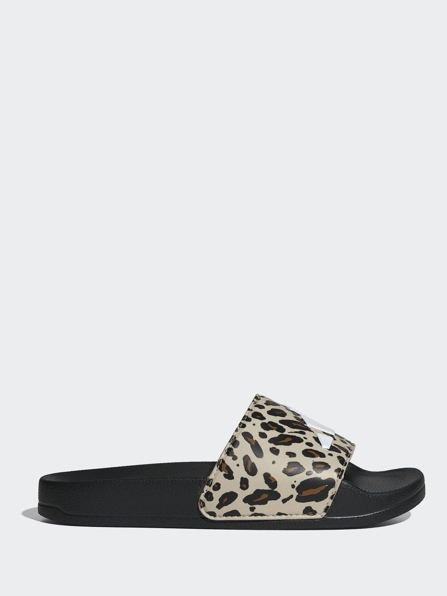 adidas Brown Adilette Logo Kids Sandals image 3