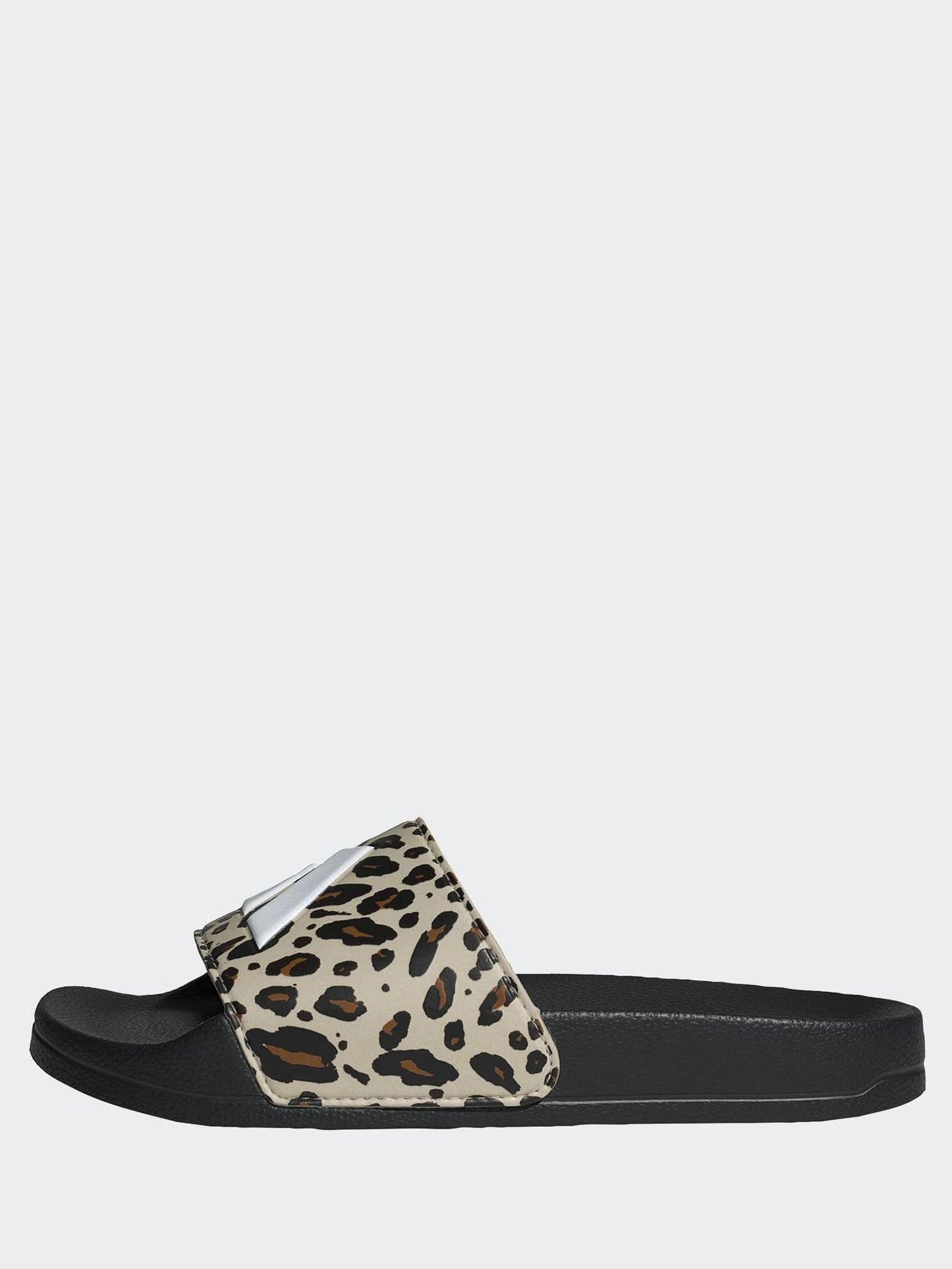 adidas Brown Adilette Logo Kids Sandals image 4