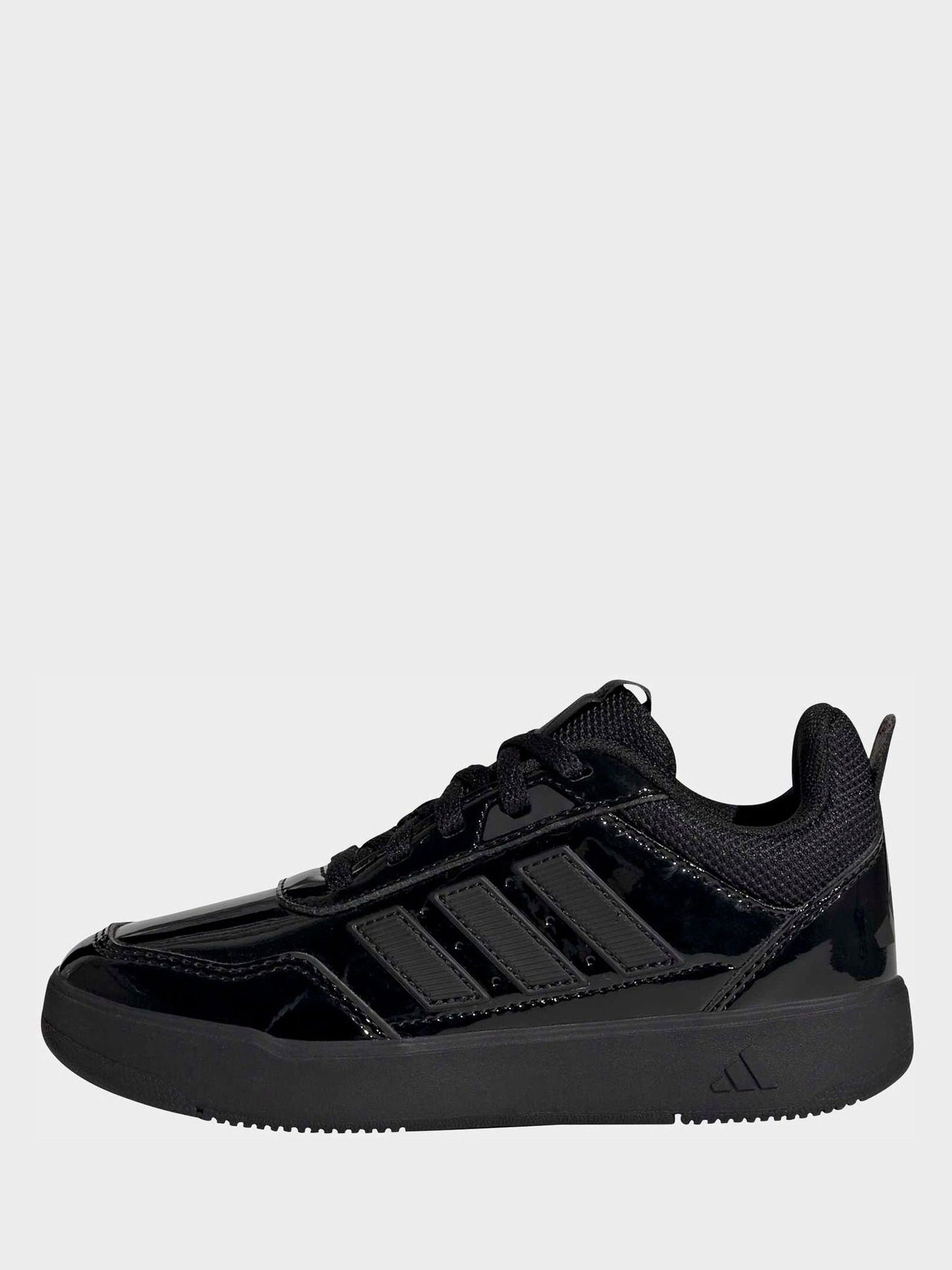 adidas Patent Black Lace Up Tensaur Sport 3.0 Junior Trainers image 12