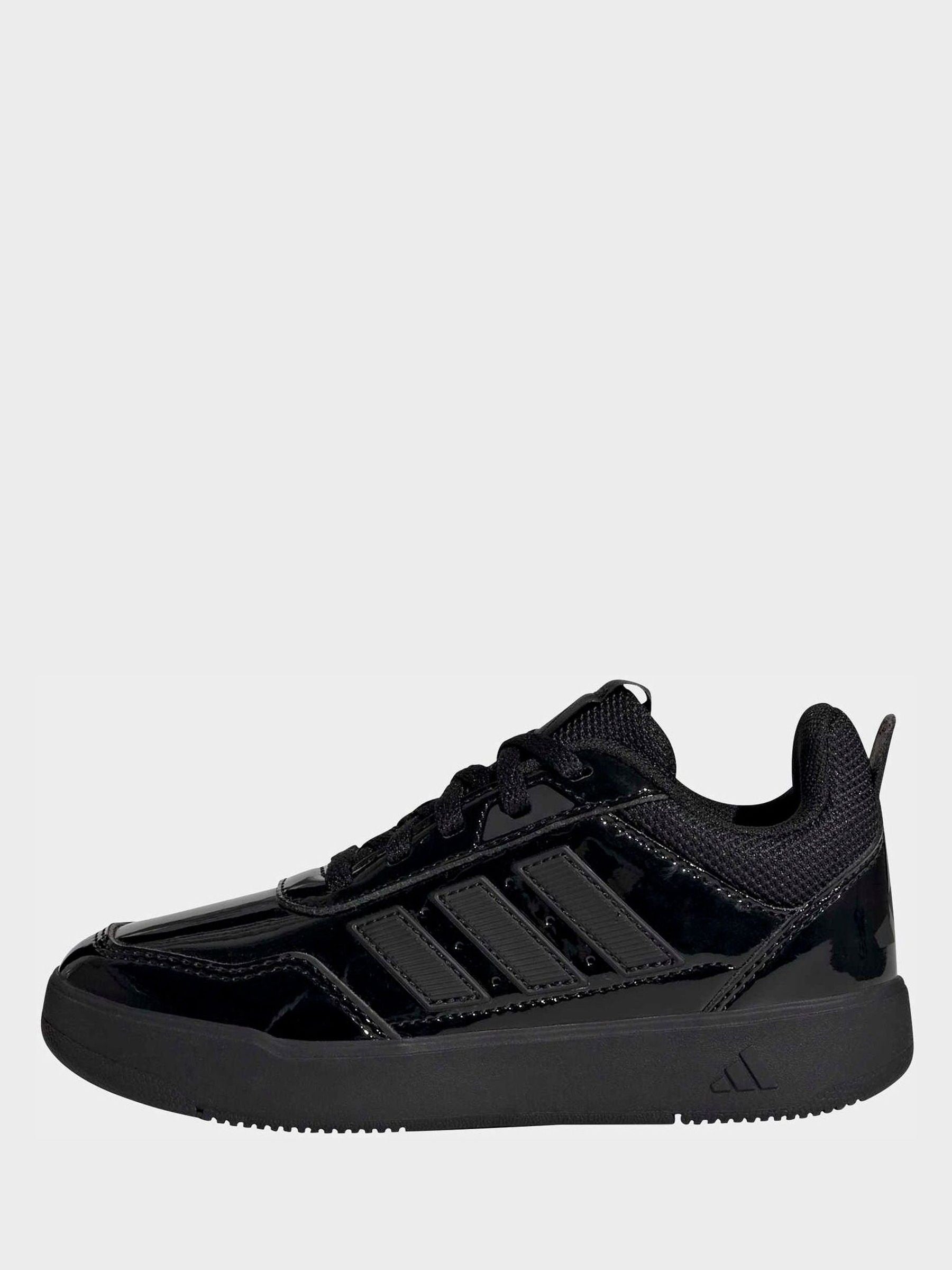 adidas Patent Black Lace Up Tensaur Sport 3.0 Junior Trainers image 12