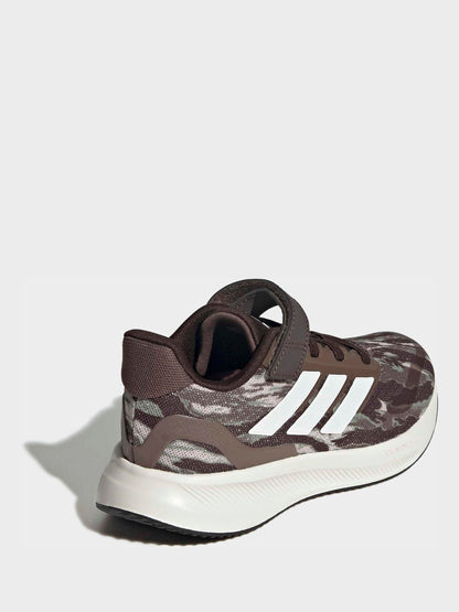 adidas Green Run Falcon 5 Elastic Lace Kids Trainers image 4