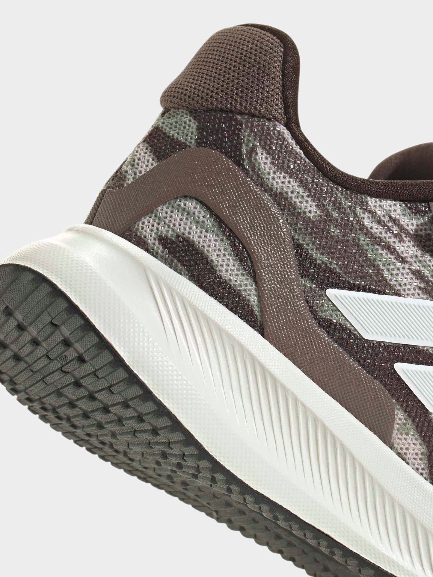 adidas Green Run Falcon 5 Elastic Lace Kids Trainers image 9