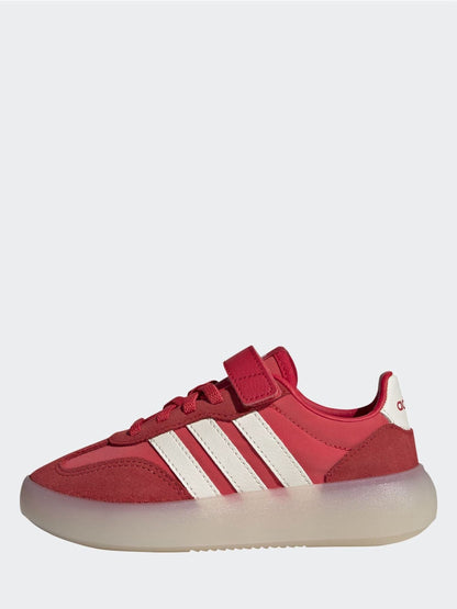 adidas Red Barreda Decode Elastic Lace Kids Trainers image 10