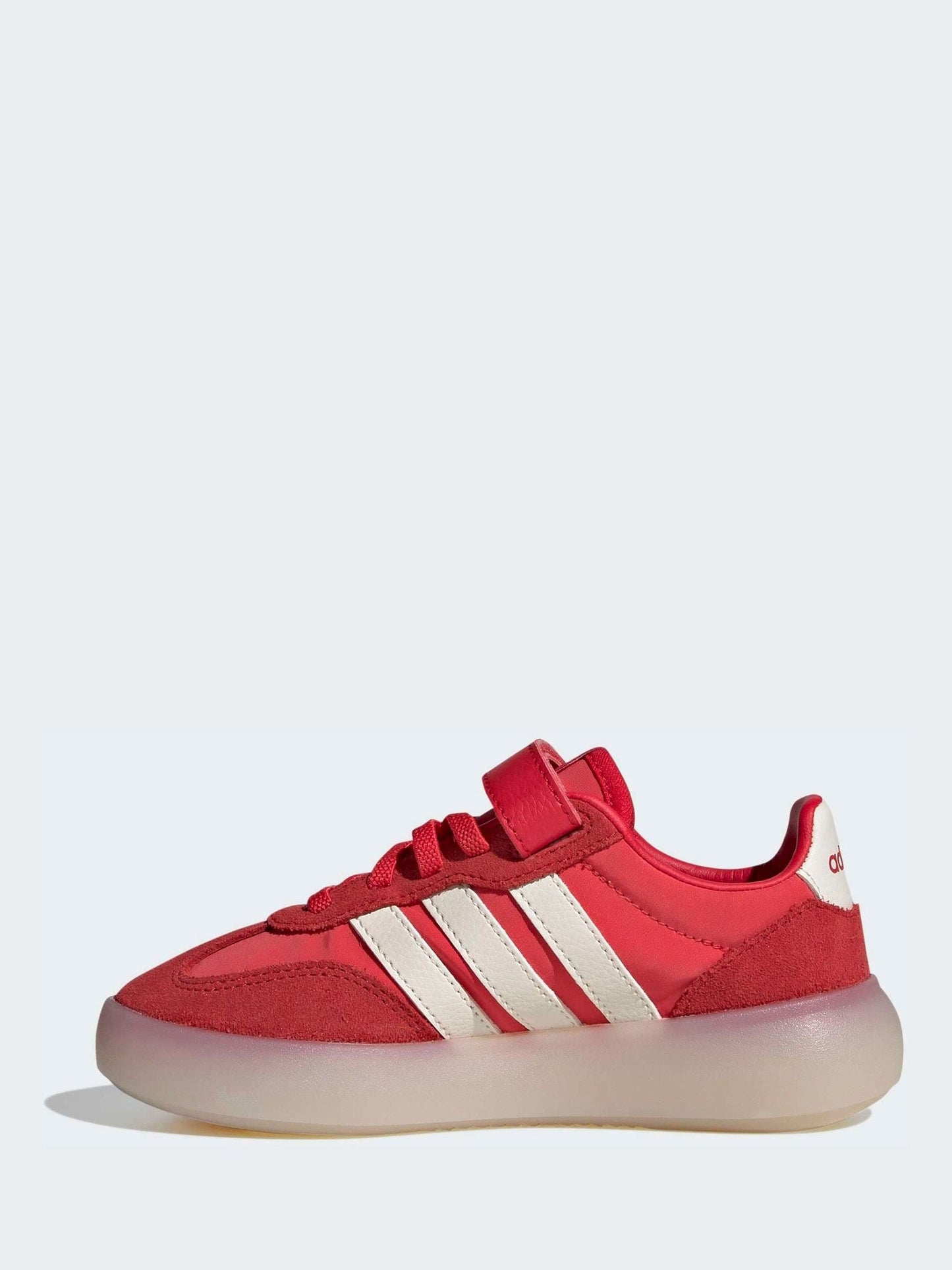 adidas Red Barreda Decode Elastic Lace Kids Trainers image 2