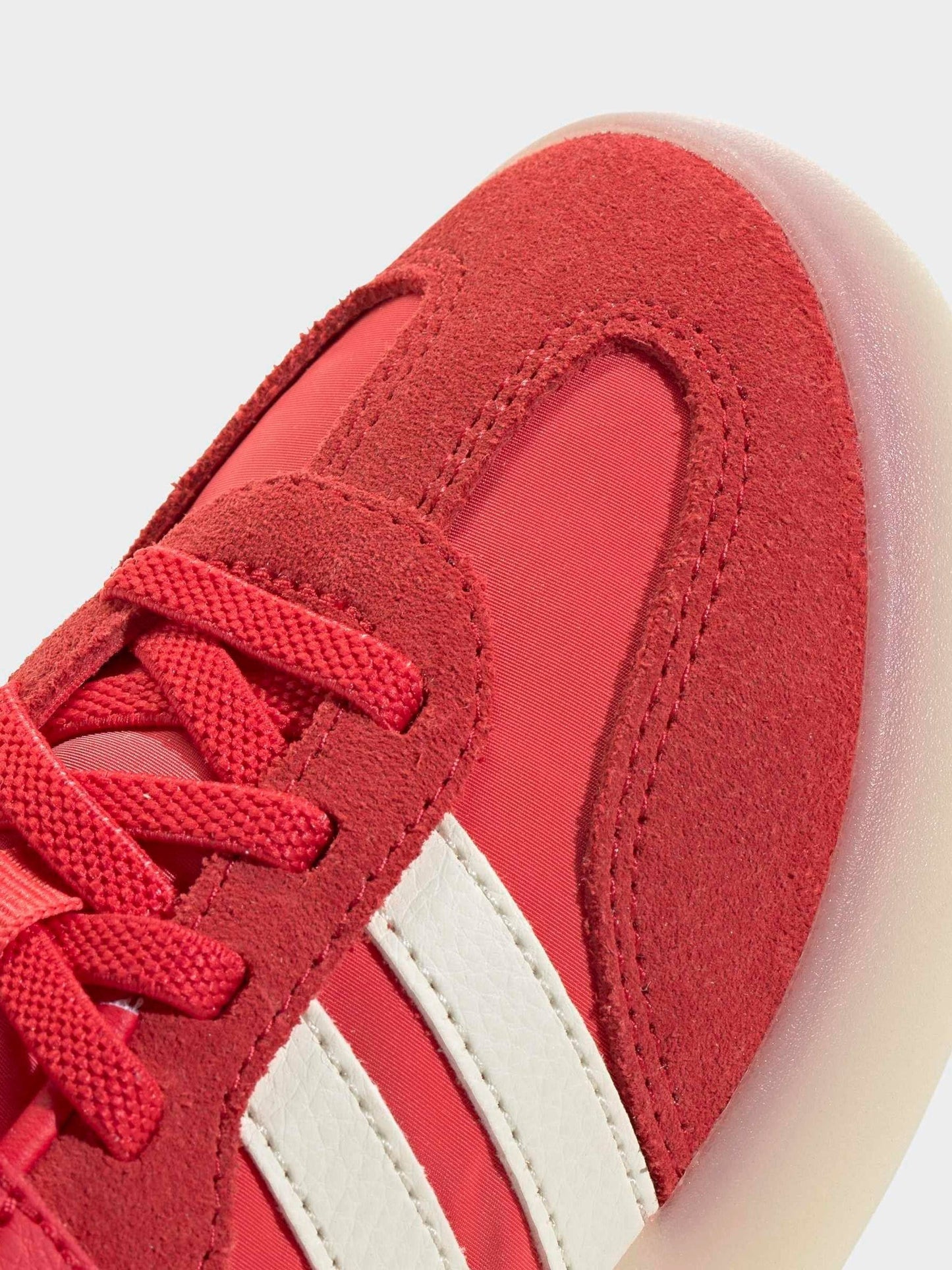 adidas Red Barreda Decode Elastic Lace Kids Trainers image 8