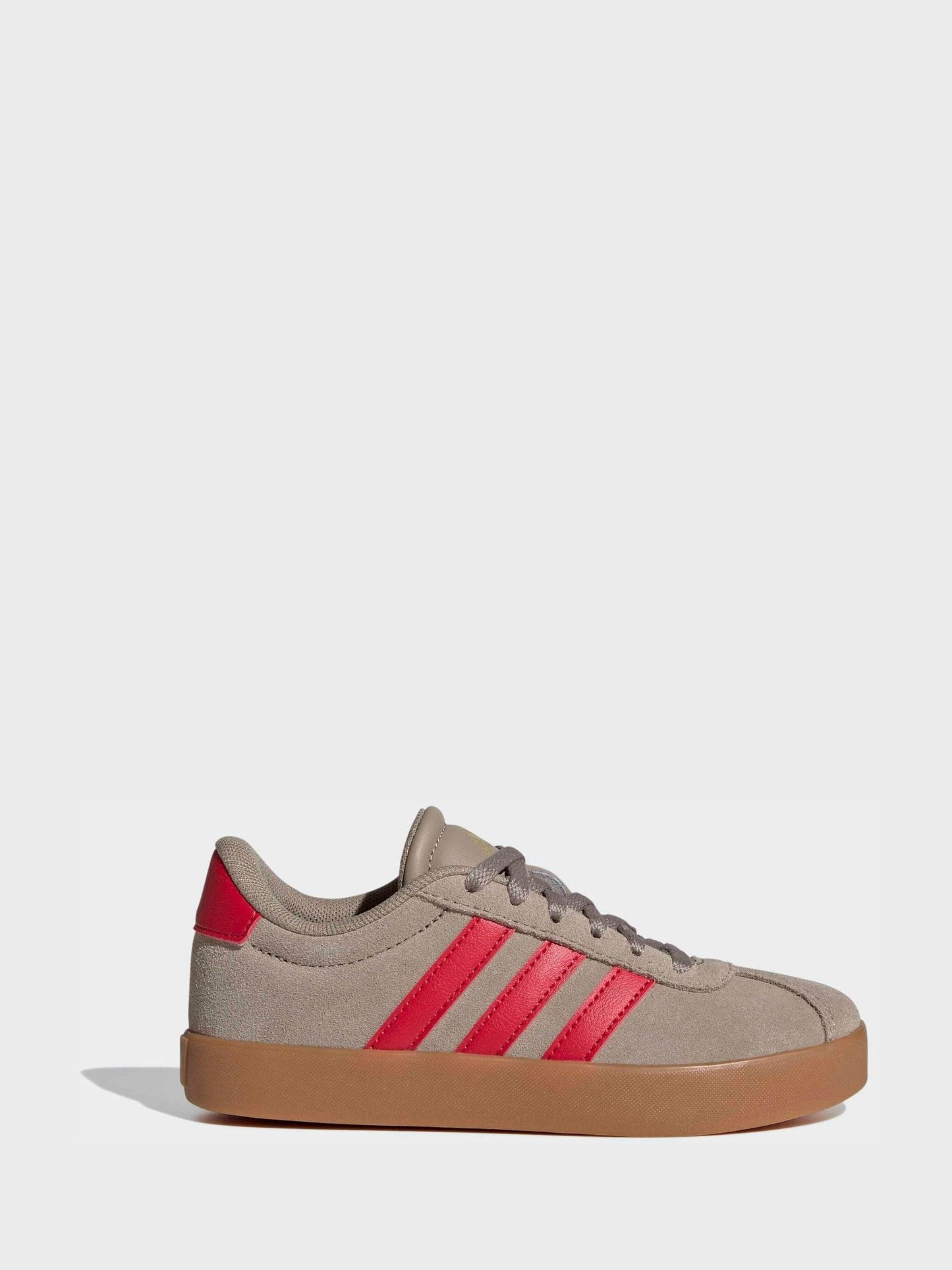 adidas Brown/Red VL Court 3.0 Trainers image 1
