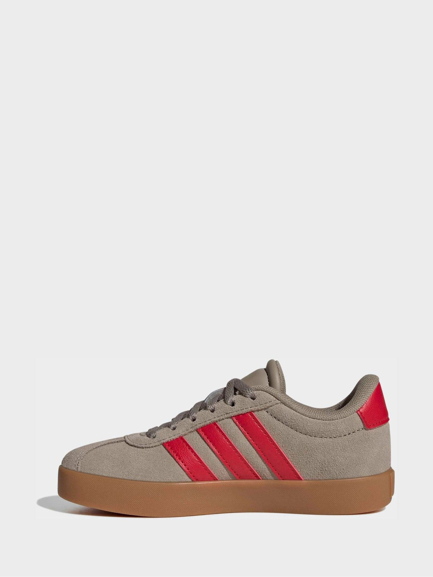 adidas Brown/Red VL Court 3.0 Trainers image 2