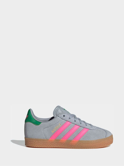 adidas Originals Grey Gazelle Kids Trainers image 1