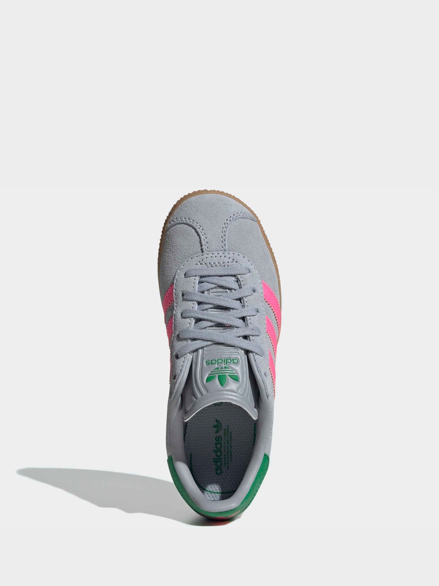 adidas Originals Grey Gazelle Kids Trainers image 8